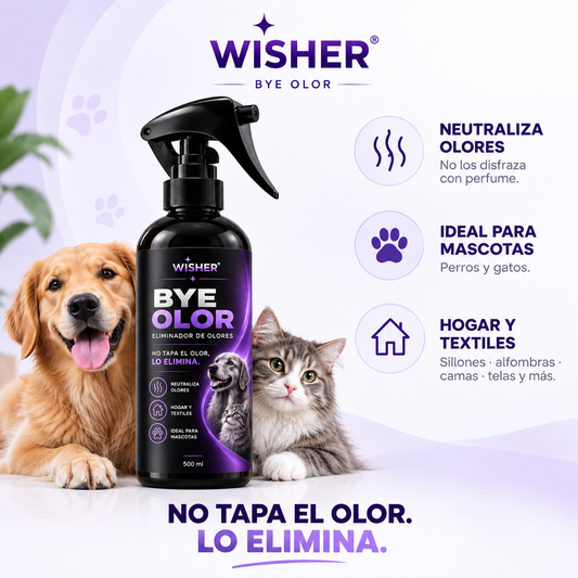 Wisher Bye Olor - Eliminador De Olores